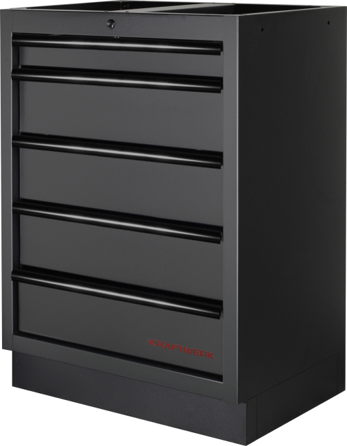 Preview: Werkstatteinrichtung Mobilio Black 6er Komplett-Kombi